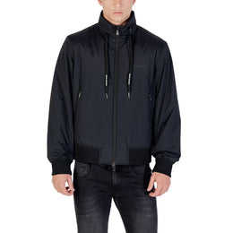 Armani Exchange Black Polyamide Bomber