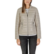 Armani Exchange Beige Polyamide Coat
