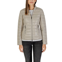 Armani Exchange Beige Polyamide Coat
