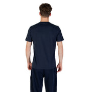 EA7 Emporio Armani Blue Cotton Sportswear