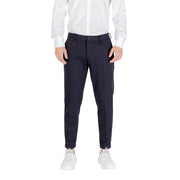 Antony Morato Blue Viscose Dress Pants