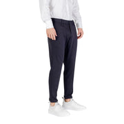 Antony Morato Blue Viscose Dress Pants