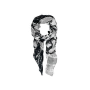 Desigual Black Viscose Scarf