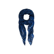 Desigual Blue Polyester Scarf
