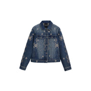Desigual Blue Cotton Denim Jacket