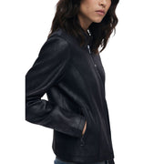 Desigual Black Leather Jacket