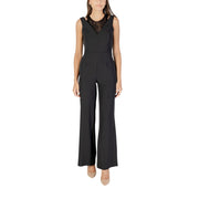 Rinascimento Black Polyester Jumpsuit