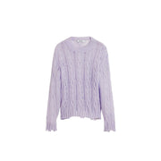 Desigual Purple Polyamide Sweatshirt