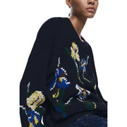 Desigual Black Cotton Sweatshirt