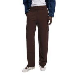 Desigual Brown Polyester Casual Pants