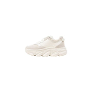 Liu Jo White Artificial Leather Chunky Sneakers