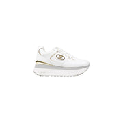 Liu Jo White Artificial Leather Platform Sneakers