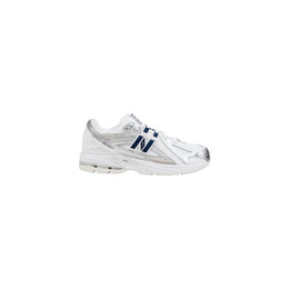 New Balance White Synthetic Athletic Sneakers