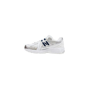 New Balance White Synthetic Athletic Sneakers