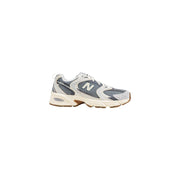 New Balance Gray Suede Leather Athletic Sneakers