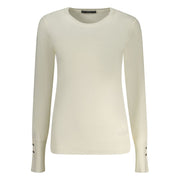 Guess Jeans Bianco Viscosa Women Sweater