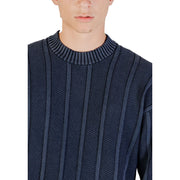 Hugo Boss Blue Cotton Sweatshirt