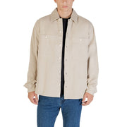 Hugo Boss Beige Polyester Shirt