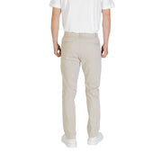 Hugo Boss Beige Polyester Casual Pants
