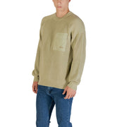 Hugo Boss Green Cotton Sweatshirt