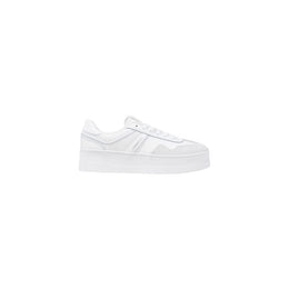 Tommy Hilfiger Jeans White Artificial Leather Platform Sneakers