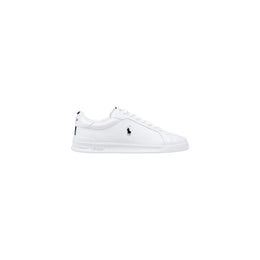 Ralph Lauren White Leather Low Top Sneakers
