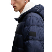 Tommy Hilfiger Jeans Blue Polyamide Full-Length Jacket