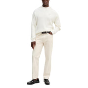 Calvin Klein Jeans Cream Cotton Sweatshirt