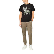 Calvin Klein Jeans Beige Cotton Casual Pants