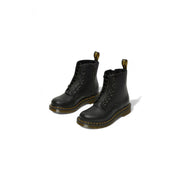 Dr. Martens Black Leather Lace-Up Boots