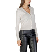Morgan De Toi Beige Viscose Cardigan