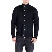Gianni Lupo Black Marabou Sweatshirt