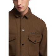 Replay Brown Polyester Coat