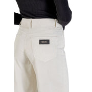 Liu Jo Beige Cotton Casual Pants