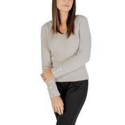 Morgan De Toi Beige Polyamide Sweatshirt