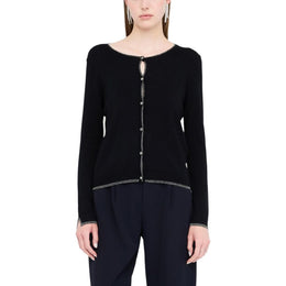 Liu Jo Black Textile Cardigan