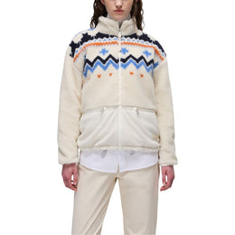 Napapijri Cream Polyester Full-Length Jacket