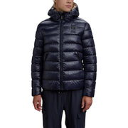 Blauer Blue Polyester Coat