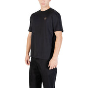 Napapijri Black Cotton T-Shirt