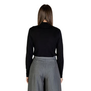 ICHI Black Viscose Turtleneck