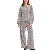 ICHI Brown Polyester Sweatshirt