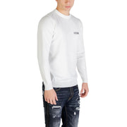 Icon White Viscose Sweatshirt
