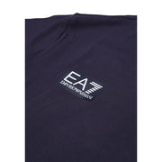 EA7 Emporio Armani Blue Cotton T-Shirt