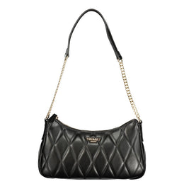 Twinset Black Polyurethane Women Shoulder Bag