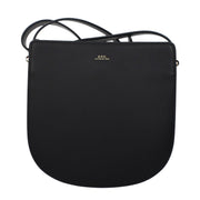 A.P.C. Black Leather Crossbody Bag