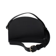 A.P.C. Black Leather Crossbody Bag