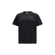 Diesel Black Cotton T-Shirt