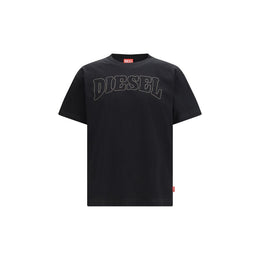 Diesel Black Cotton T-Shirt