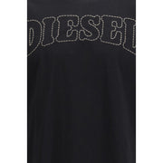 Diesel Black Cotton T-Shirt