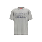 Diesel Gray Cotton Sportswear